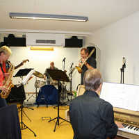 Unterrichtsraum der Abteilung Jazz & Rock