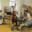 Konzert bei 'Jazz und Lyrik' in der Stadtbibliothek im Palais Walderdorff