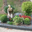 Friedhof Zewen Grabfigur